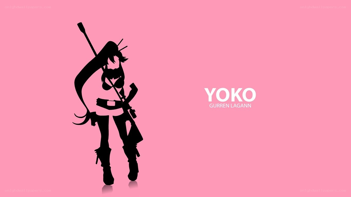 Yoko character silhouette
