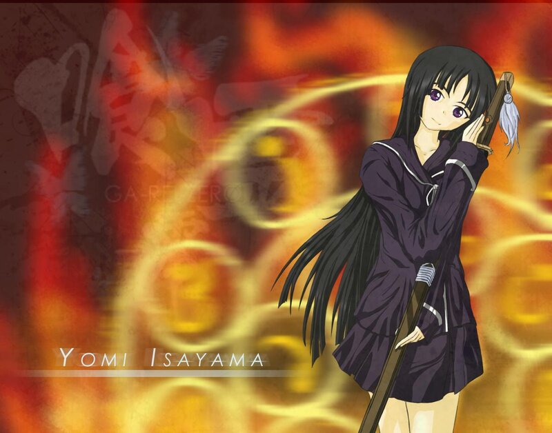 Yomi Isayama with sword