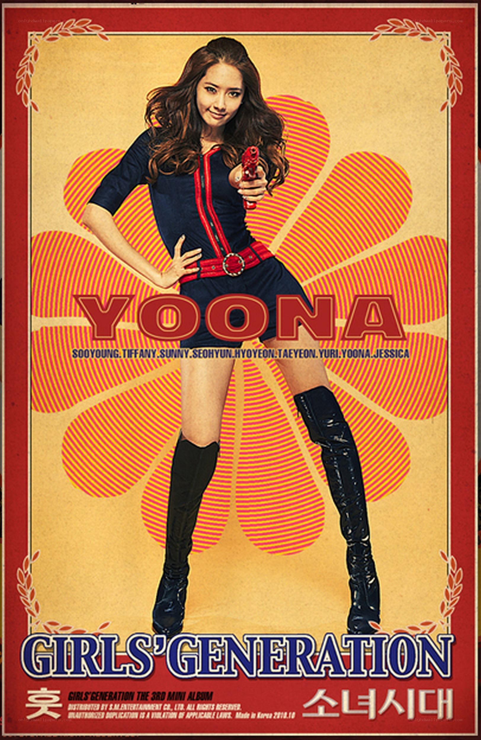 YoonA from Girls' Generation