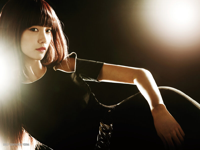 Yoona in dramatic lighting