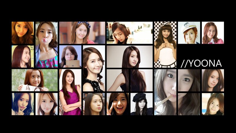 YoonA photo collage