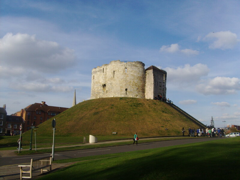 York Castle on a sunny day
