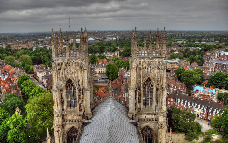 York Minster cathedral view