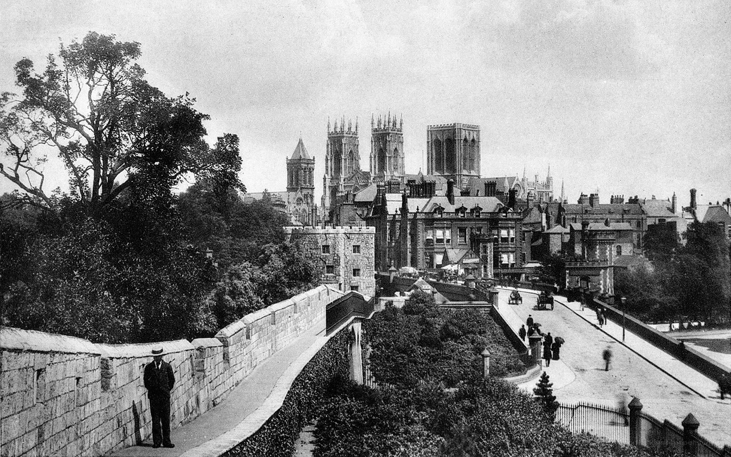 York Minster cathedral view