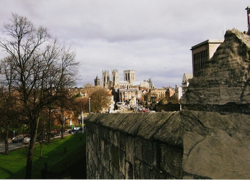 York Minster from the city walls