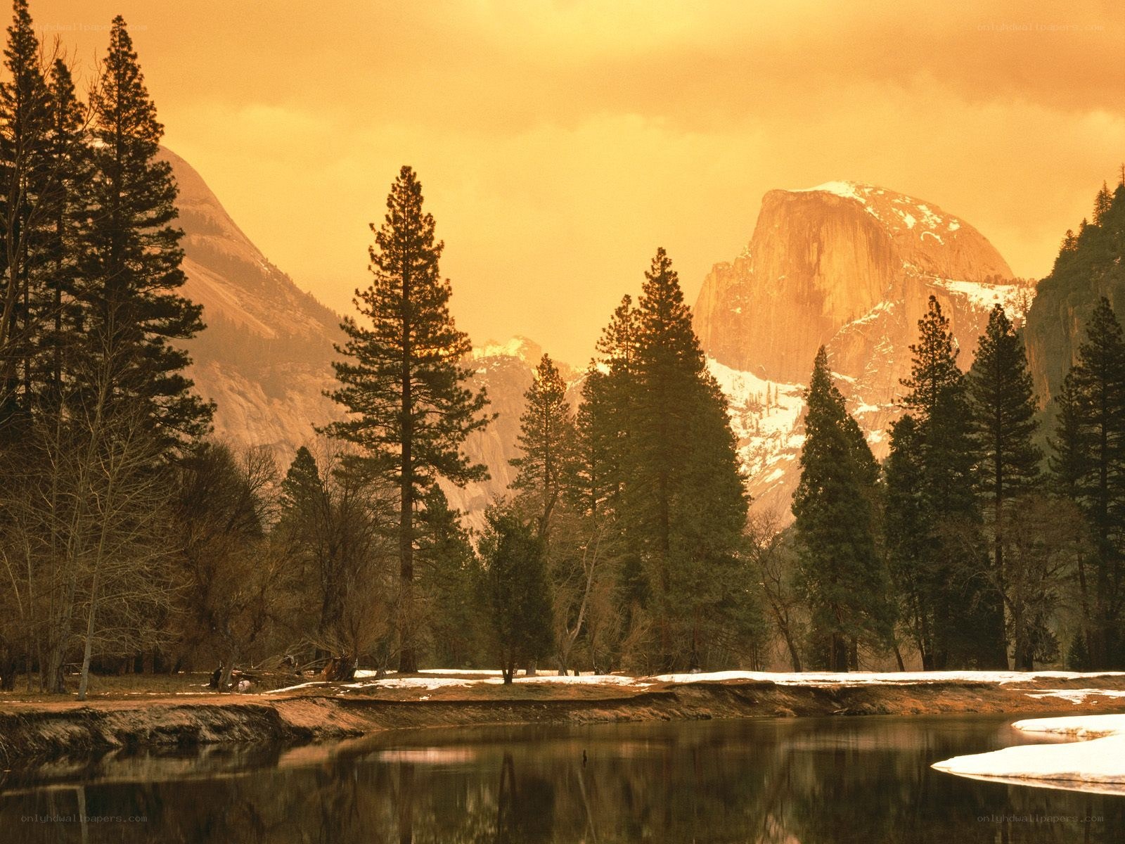 Yosemite at golden hour