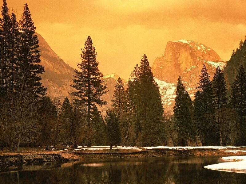 Yosemite at golden hour