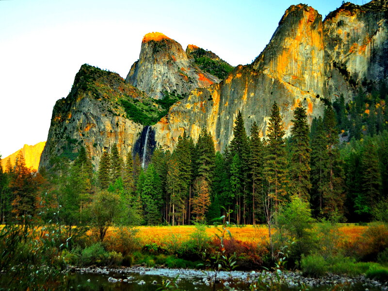 Yosemite Falls at Sunrise