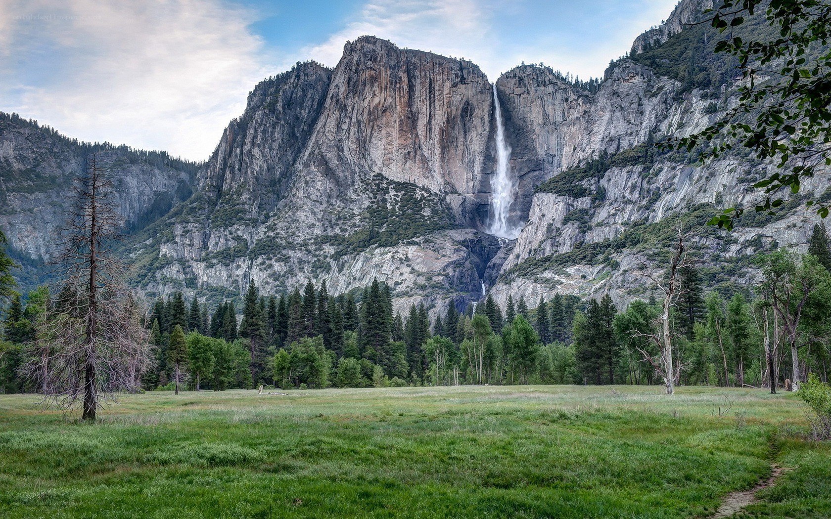 Yosemite Falls in spring