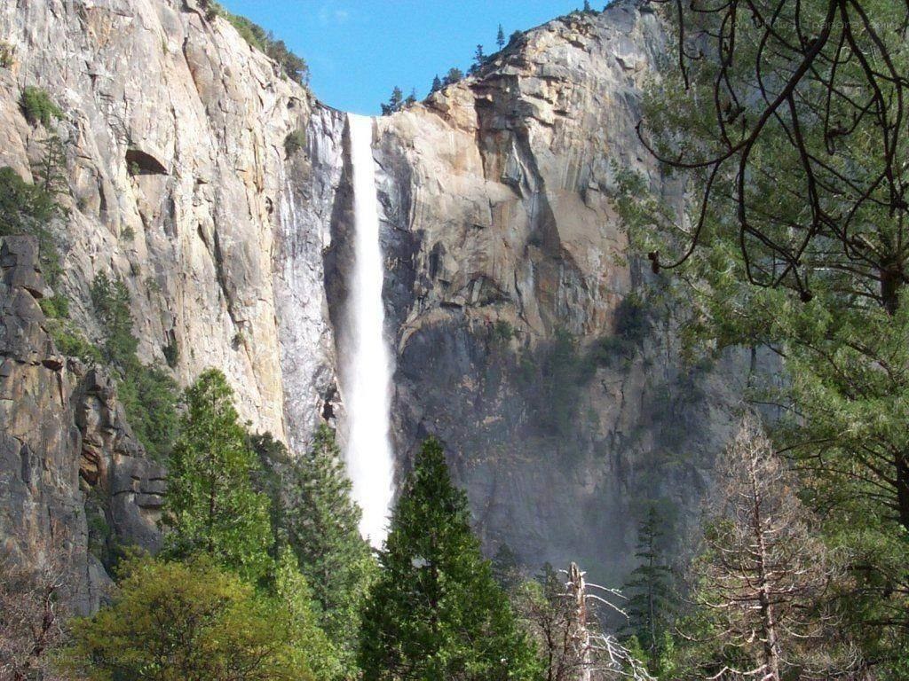Yosemite Falls in summer