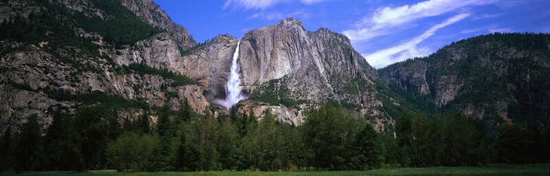 Yosemite Falls Waterfall — Photograph