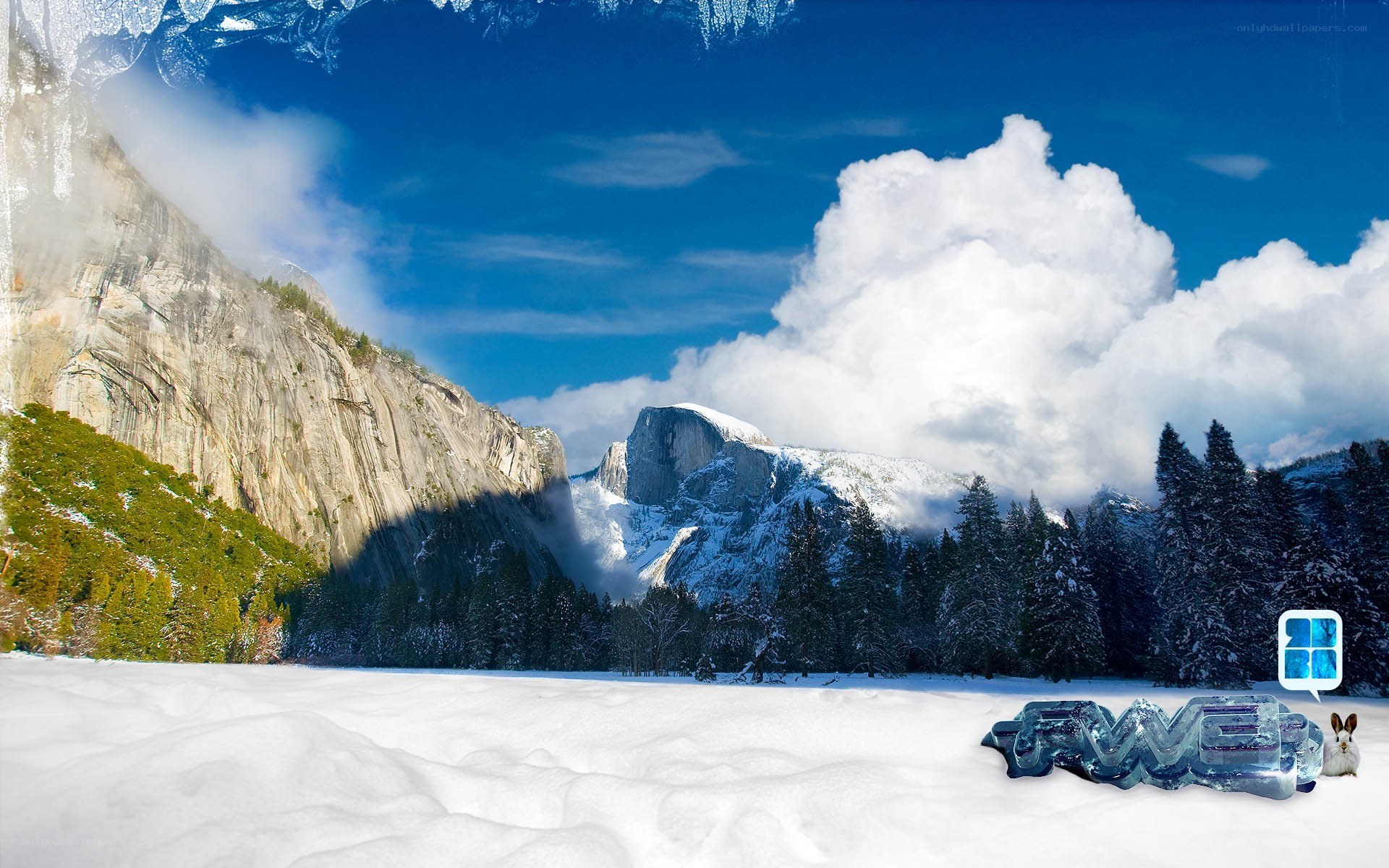 Yosemite in winter