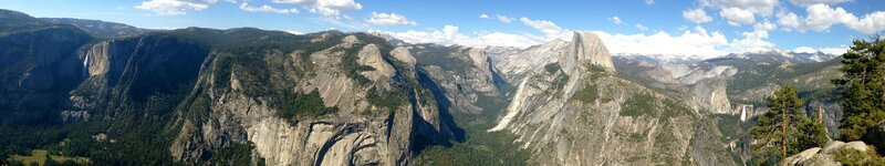 Yosemite National Park — Blue, Serene, Afternoon, Photograph, Mountains