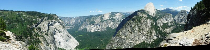 Yosemite National Park — Blue, Serene, Afternoon, Photograph, Mountains, Valley