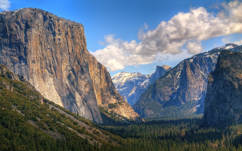 Yosemite National Park landscape