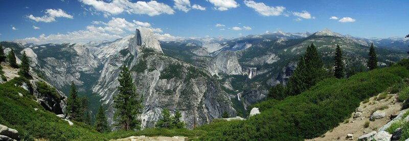 Yosemite National Park panorama