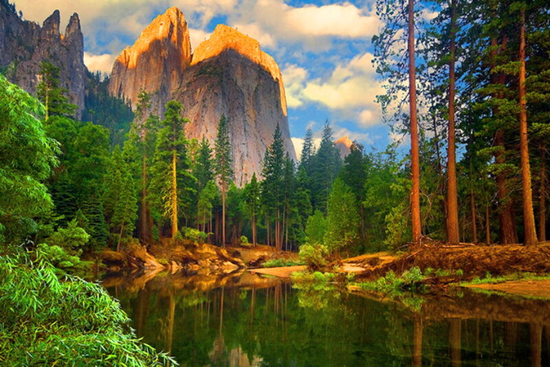 Yosemite Rock Formation