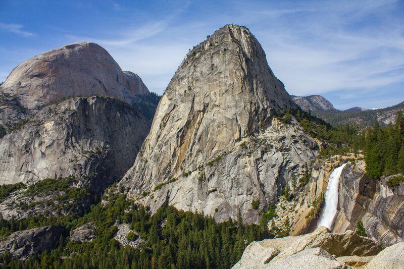 Yosemite Rock Formations — Blue