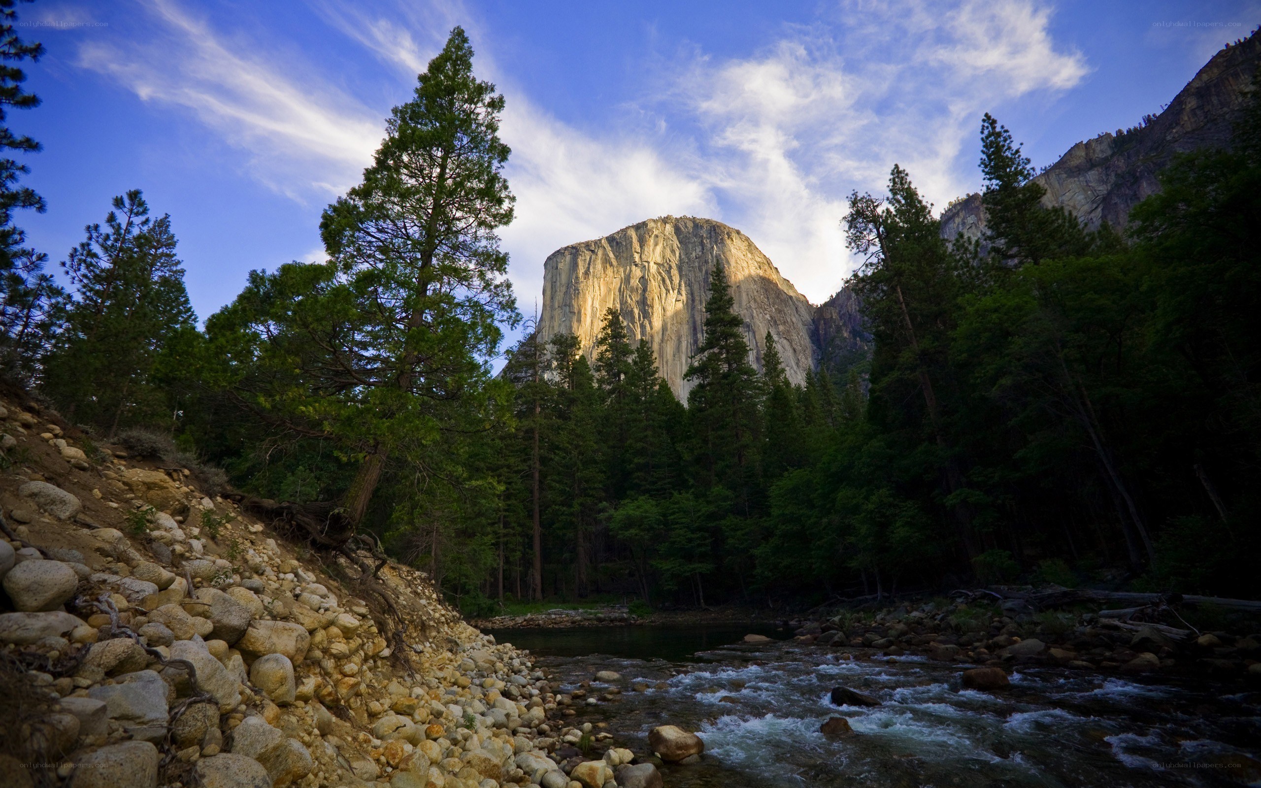 Yosemite's Half Dome at dusk