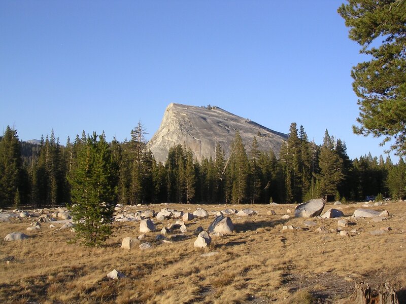 Yosemite's Half Dome view