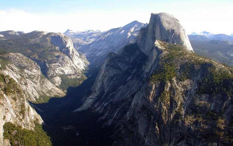 Yosemite's Half Dome vista