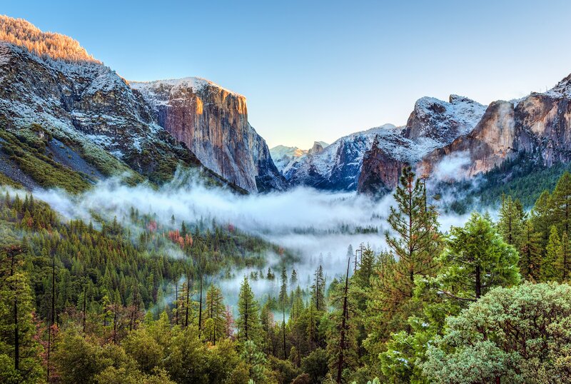 Yosemite Valley Fog