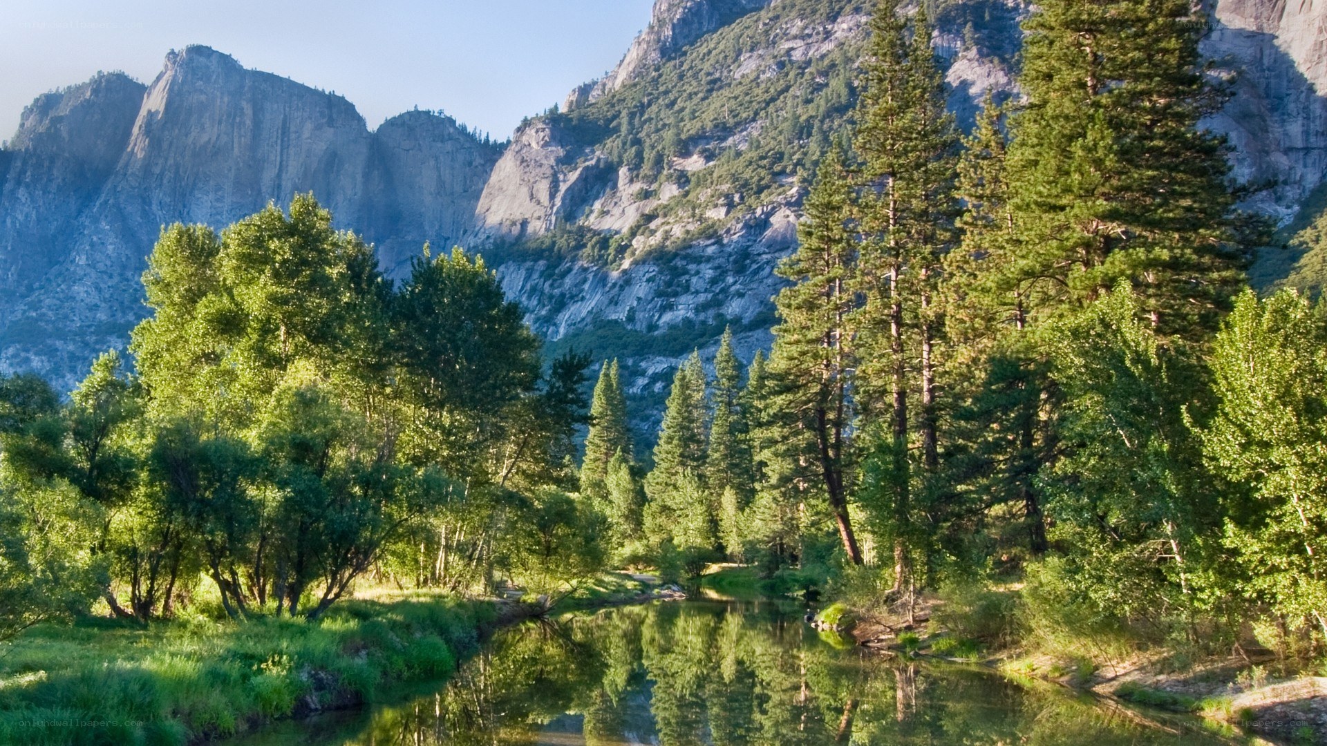 Yosemite valley landscape
