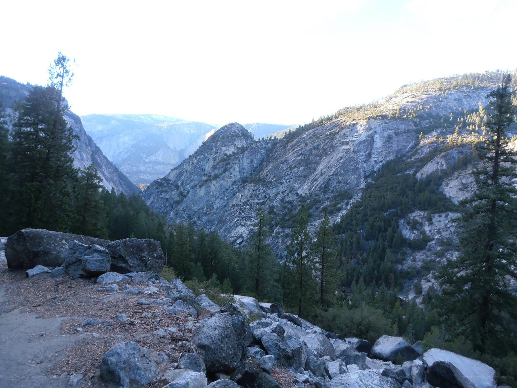 Yosemite valley vista