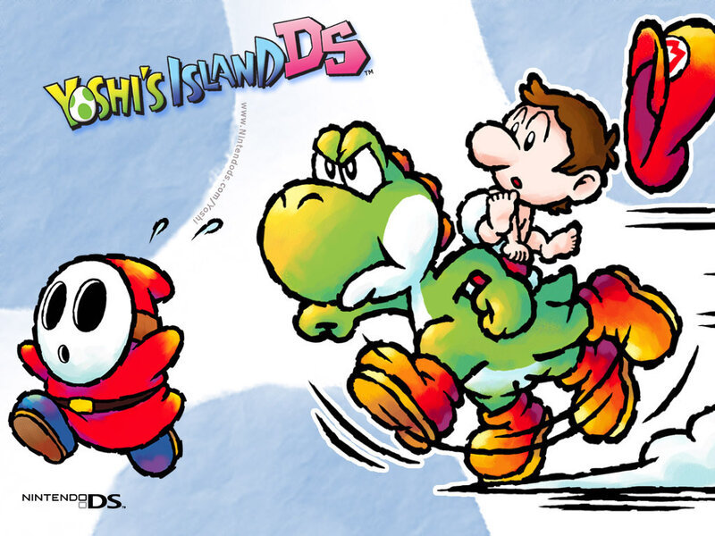 Yoshi Carrying Mario