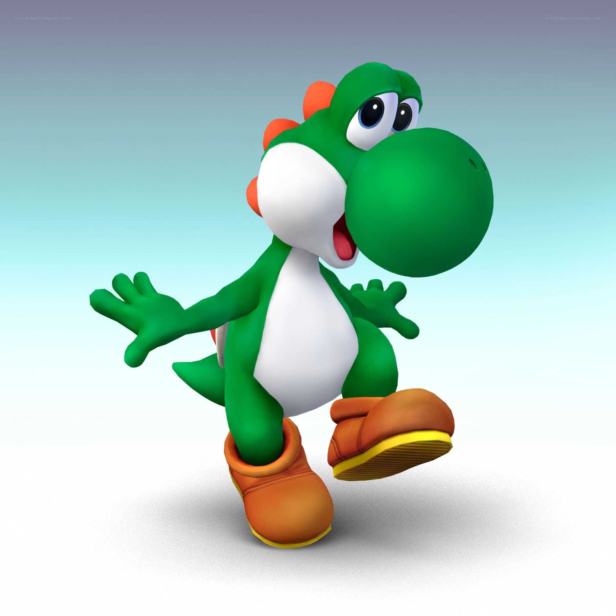 Yoshi character from Mario series