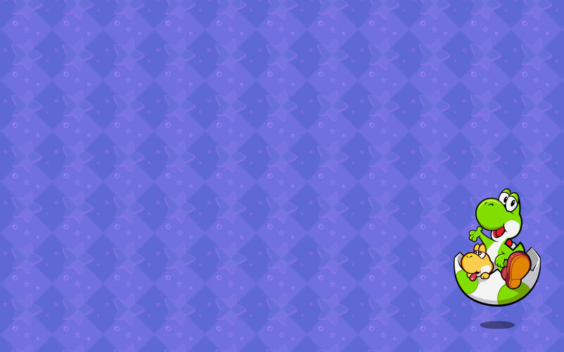 Yoshi hatching from egg