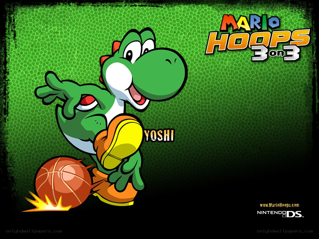 Yoshi in Mario Hoops 3-on-3