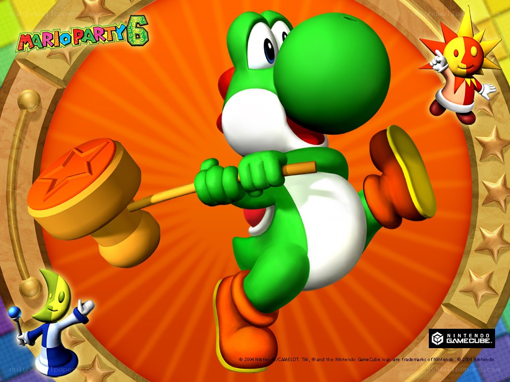 Yoshi in Mario Party 6