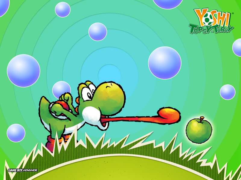 Yoshi's game wallpaper