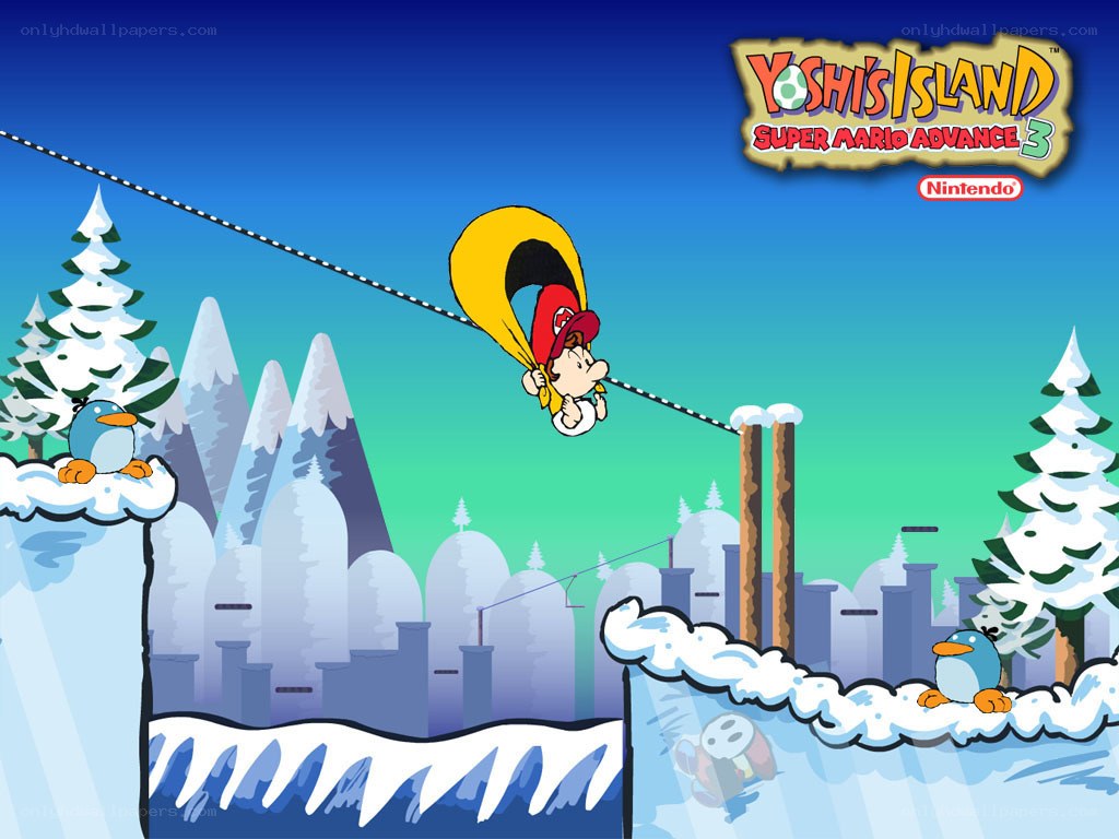 Yoshi's Island gameplay scene
