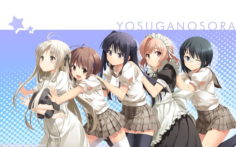 Yosuganosora anime girls