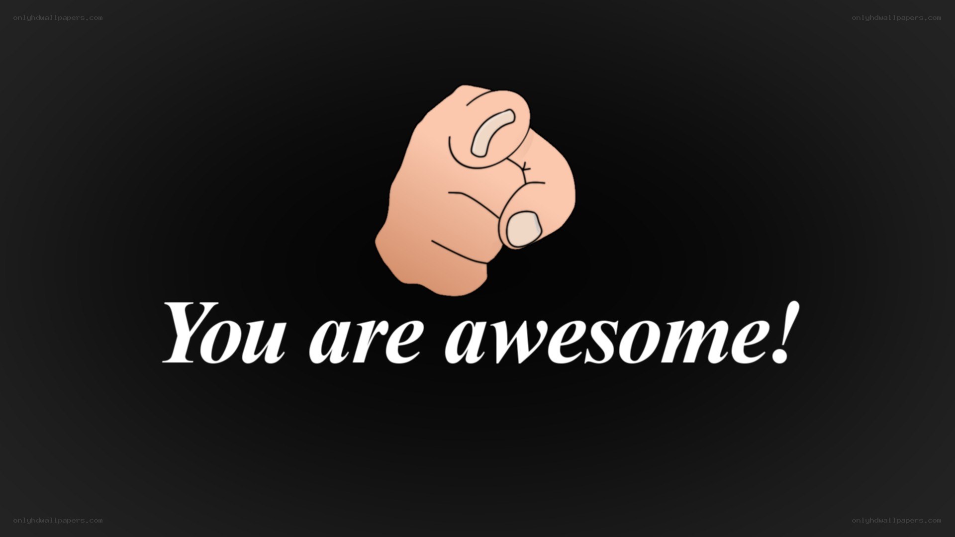 You Are Awesome Hand Gesture