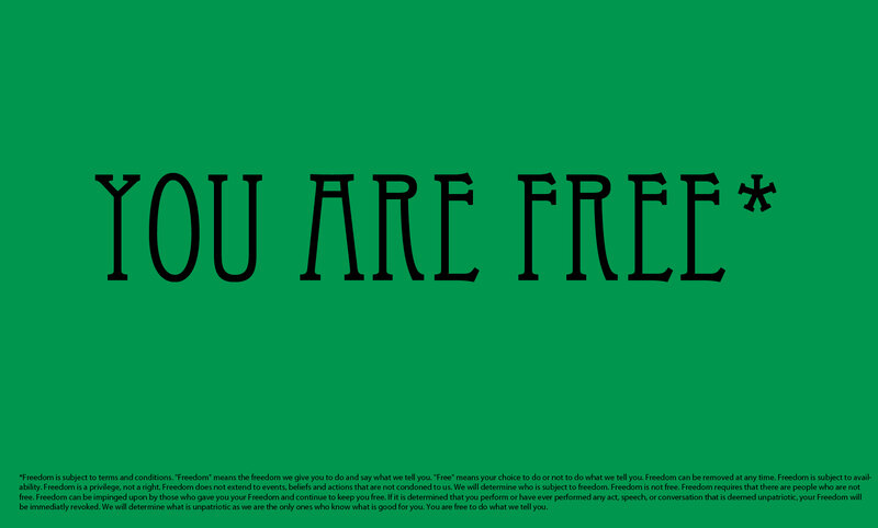 you are free message