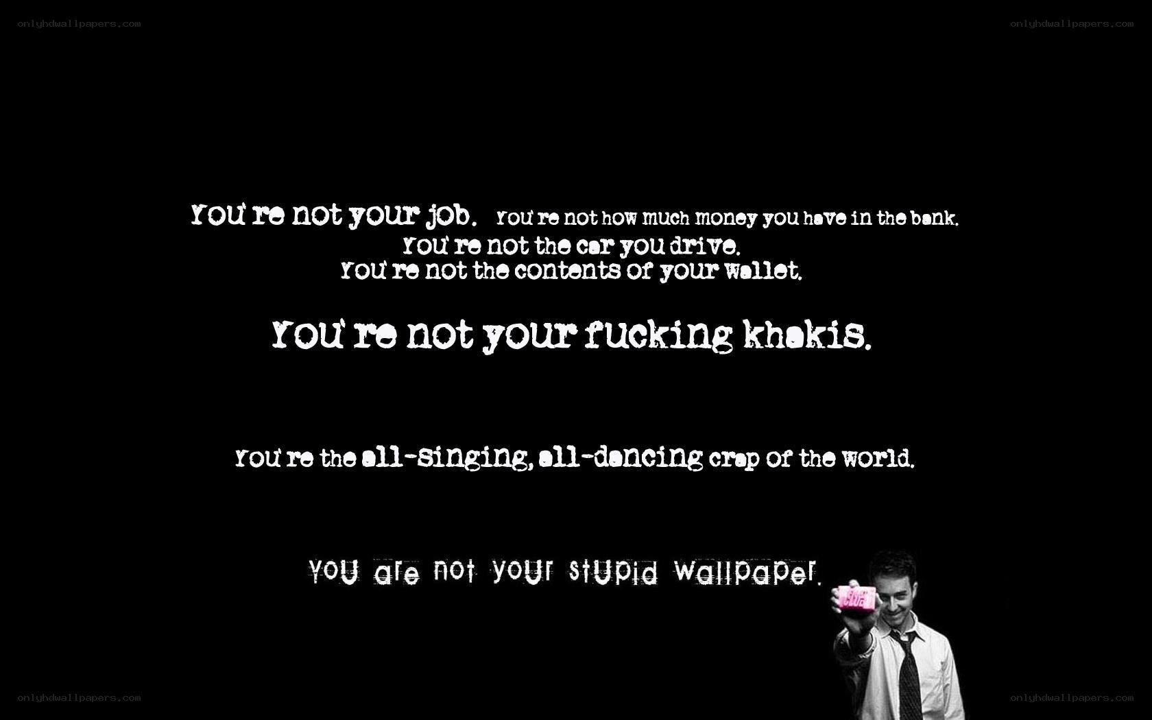 You Are Not Your Job