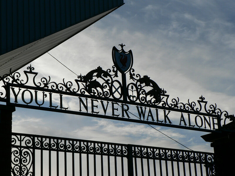 You'll Never Walk Alone gate