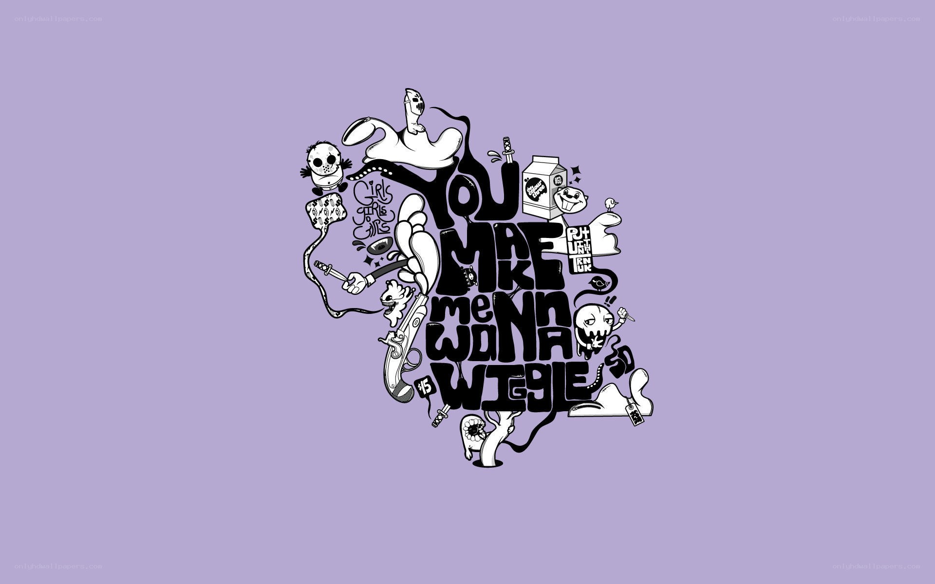 You Make Me Wanna Wiggle artwork