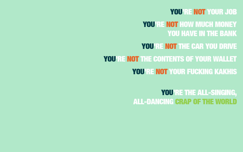 you're not your job