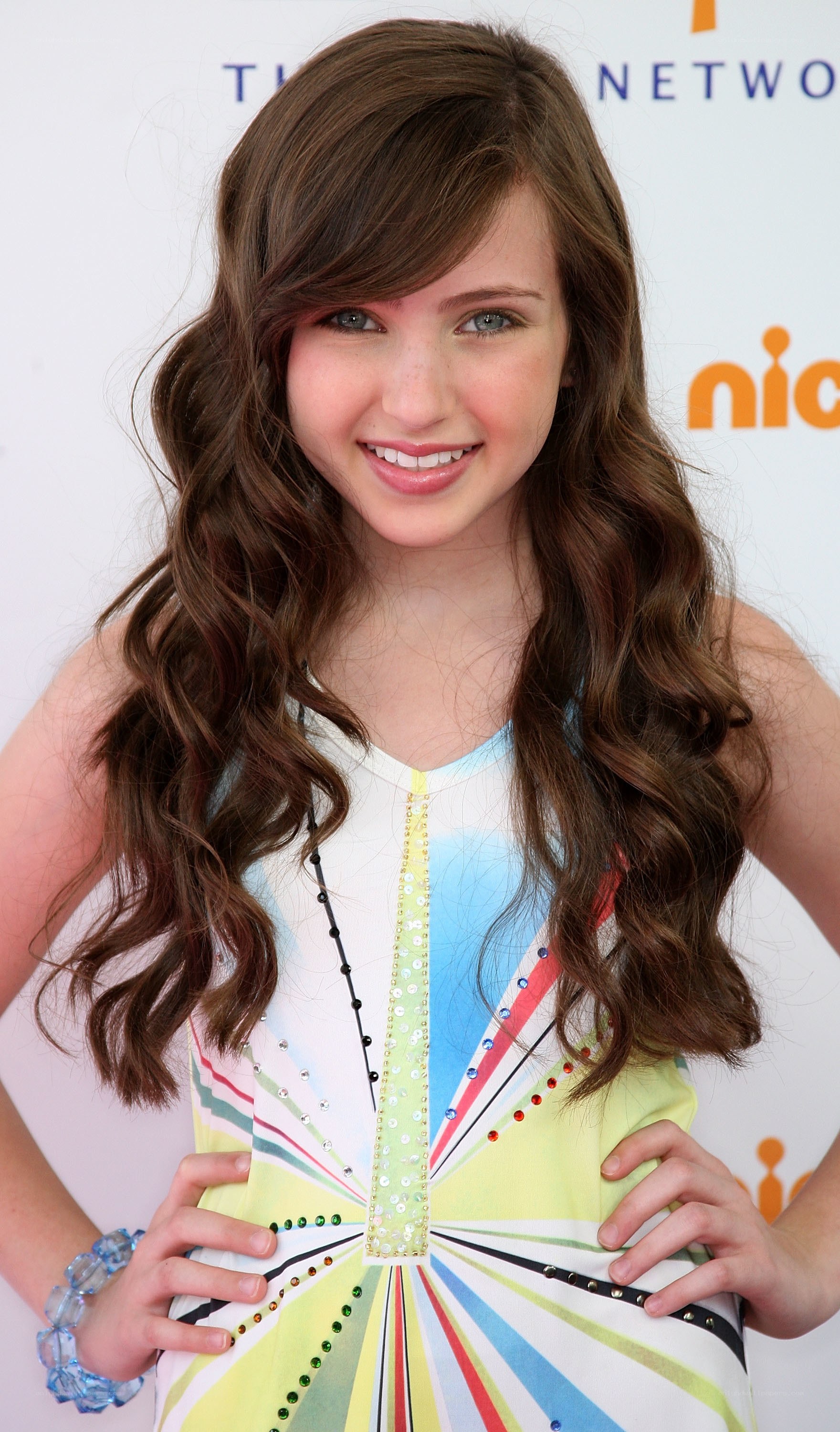Young actress at event