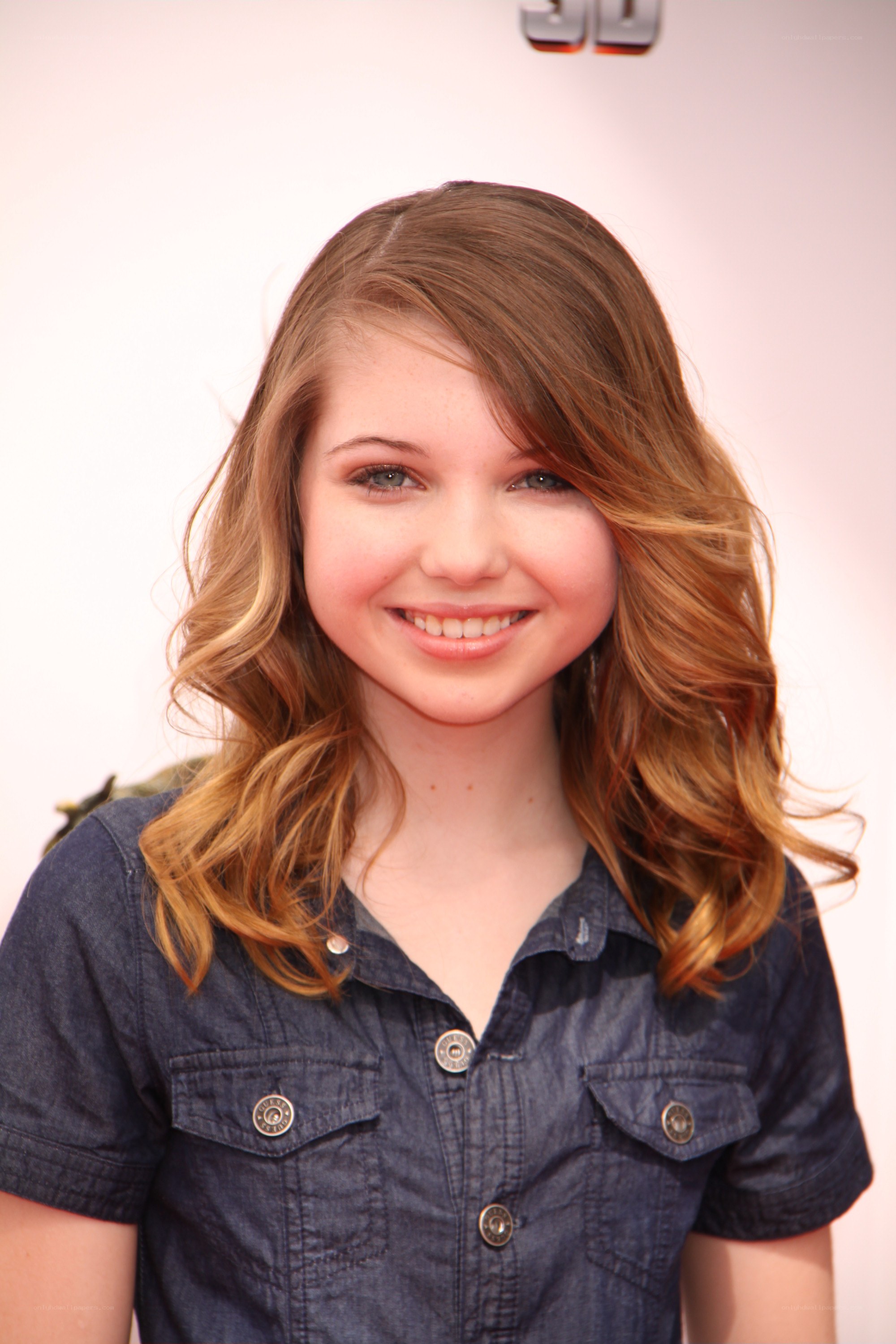 Young actress at event