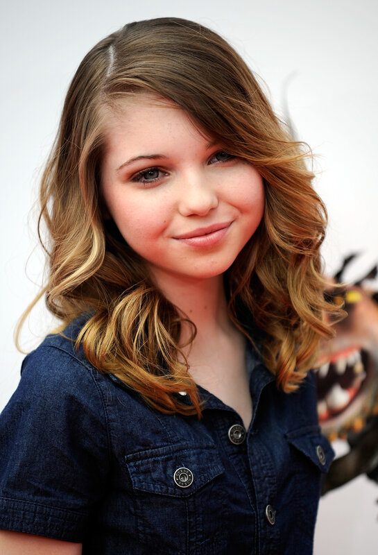 young actress at event