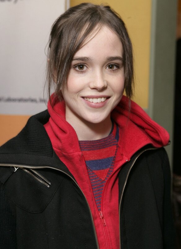 young actress smiling