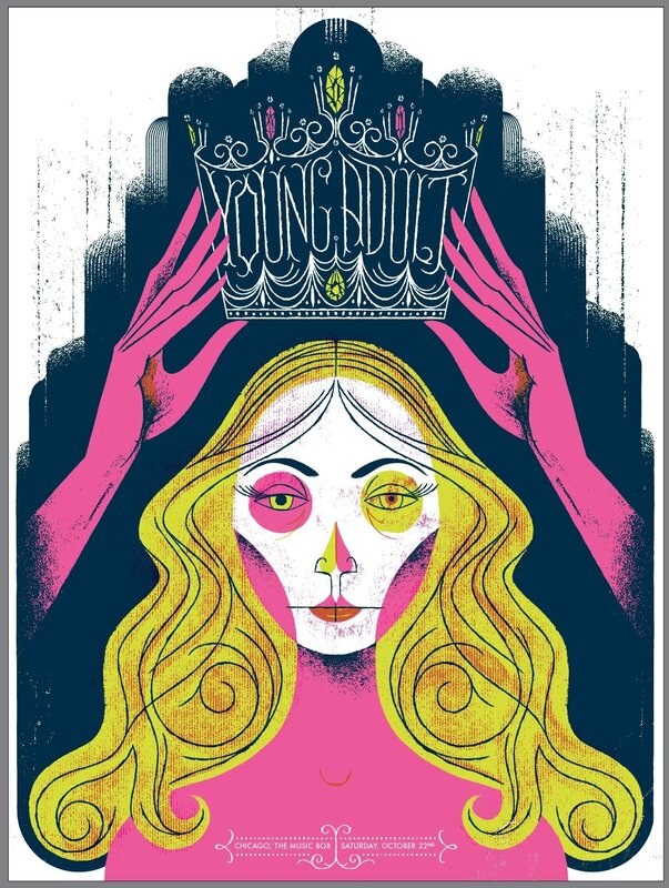 Young Adult concert poster