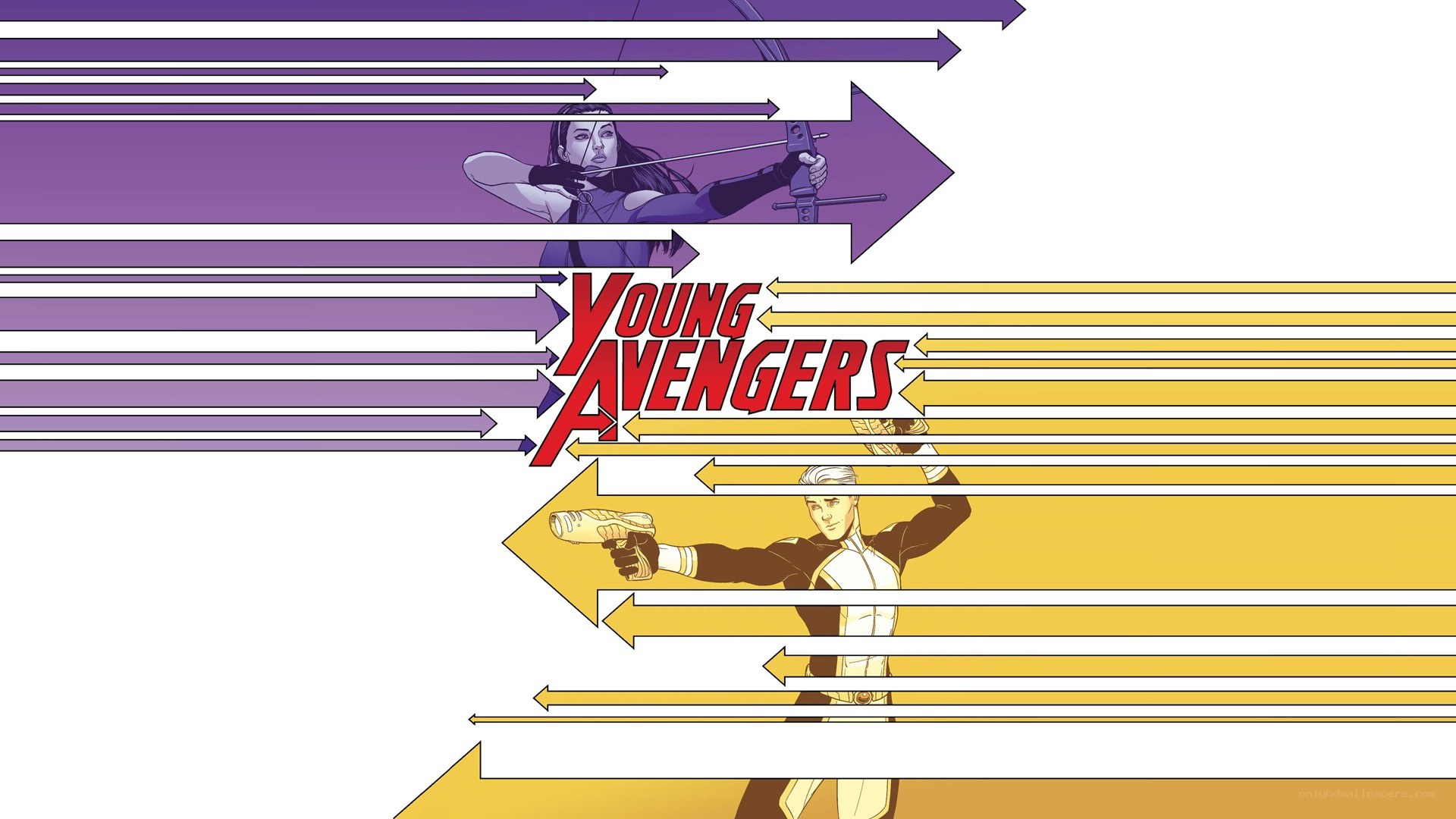 Young Avengers comic cover