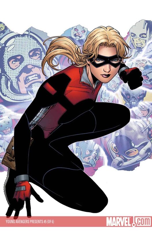 Young Avengers comic cover