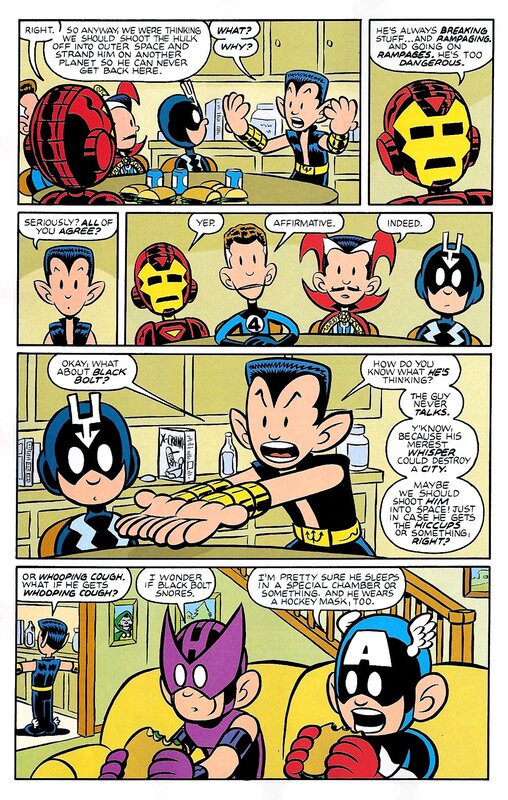 Young Avengers discuss Hulk